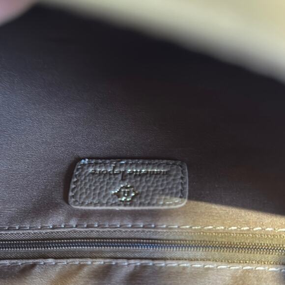 Nanette Lepore Crossbody Bag in Brown and Cream with Modern Design - Picture 3 of 16